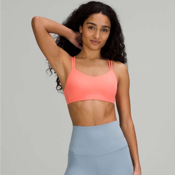 Lululemon Cloud Bra - Raspberry Cream - Picture 3 of 4